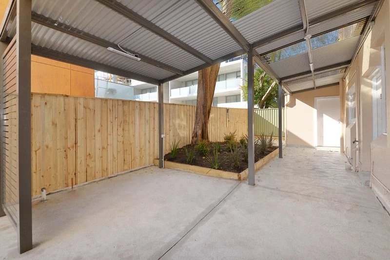 The outdoor courtyard at Bondi Junction