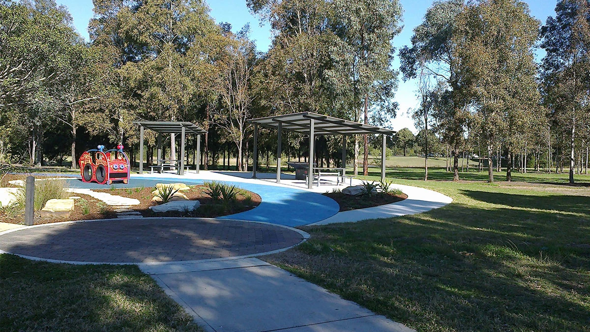 Gough Park, a short walk from the village