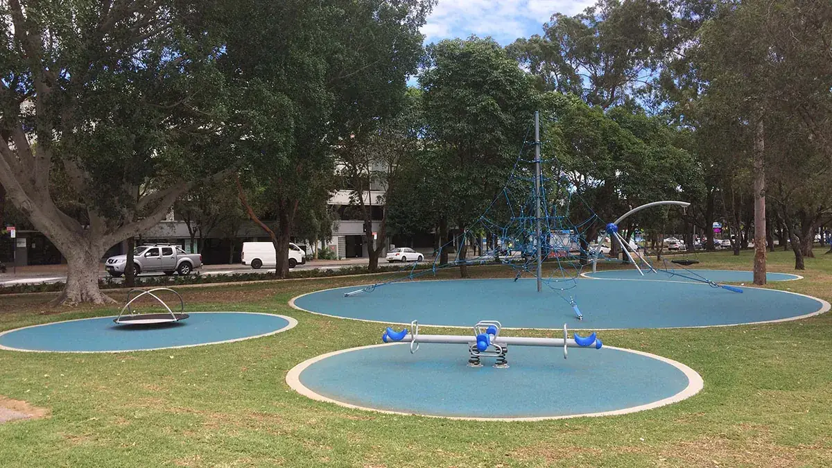 Bigge Park playground, in the heart of Liverpool