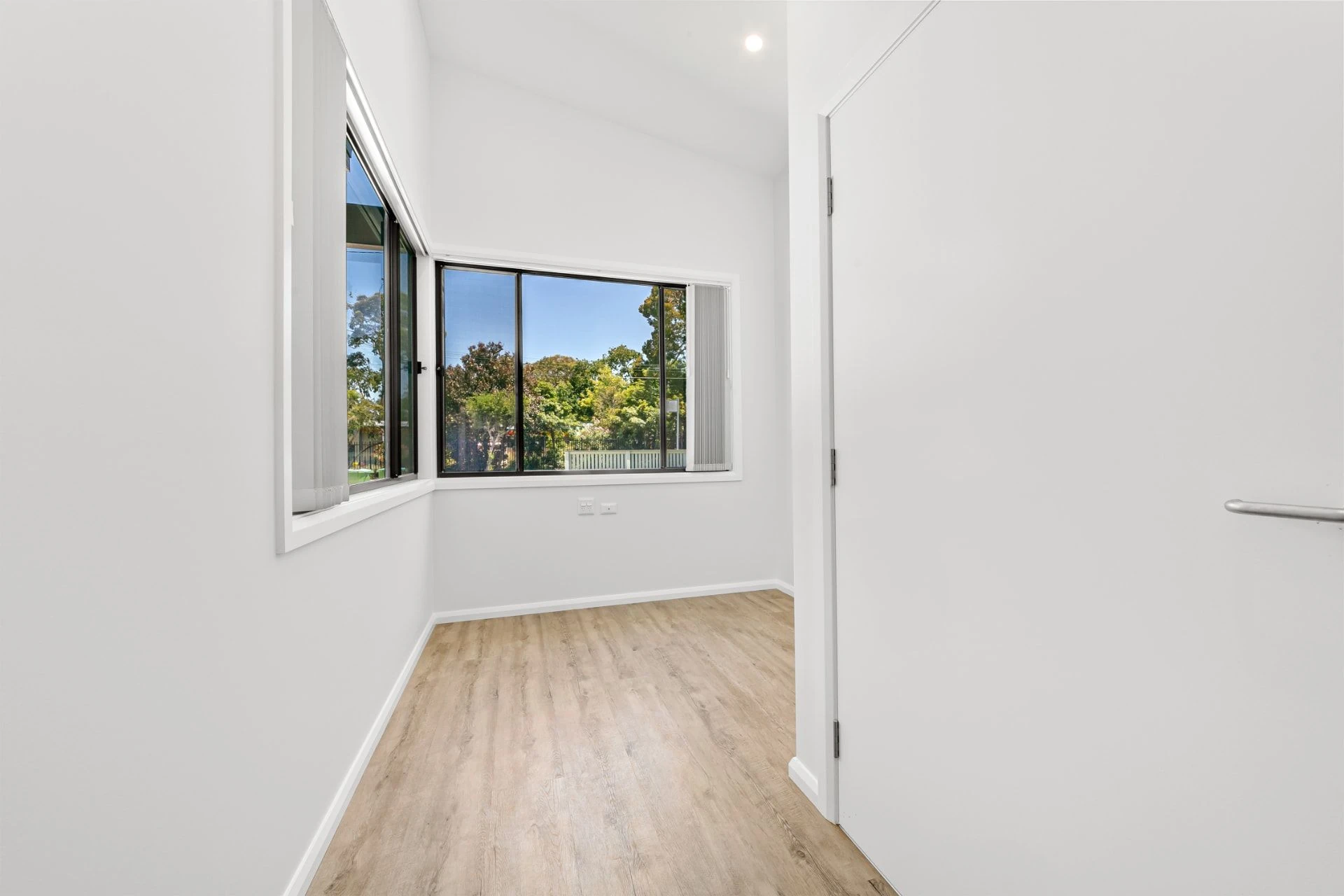 An open living space in the purpose built SDA home at Noraville.