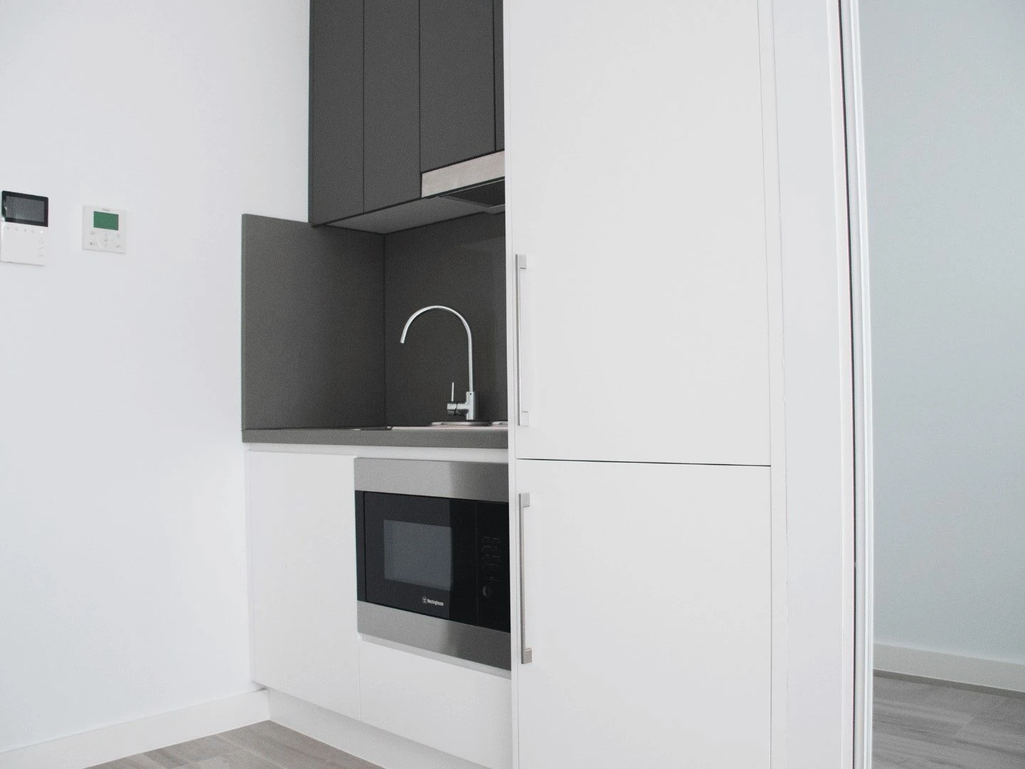 the kitchenette of an apartment at Petersham