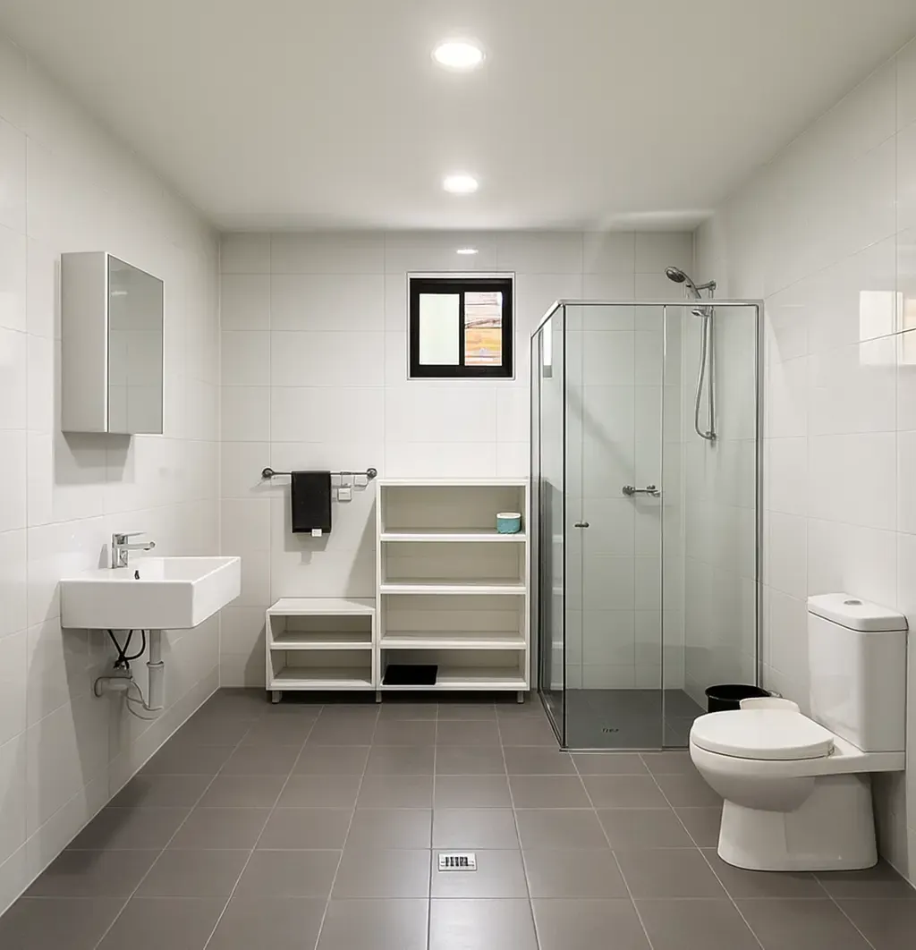 an accessible bathroom at Rockdale